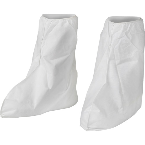 KleenGuard A40 Disposable Boot Covers, One Size, Microporous, White Northern Industrial Supply Inc.