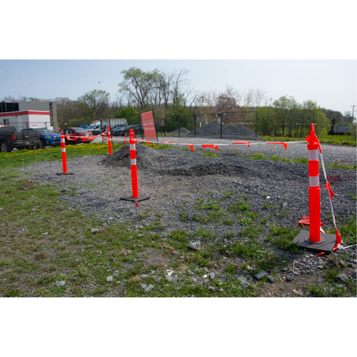 Premium Delineator Post, 42" H, Orange Northern Industrial Supply Inc.