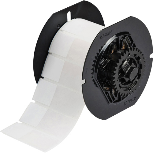 &eacute;tiquette autoplastifi&eacute;es pour fils et c&acirc;bles, Vinyle, 1" lo x 2,6" h, Incolore/blanc Northern Industrial Supply Inc.