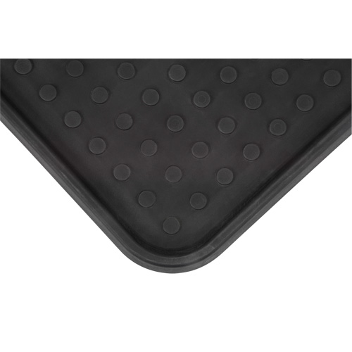 Boot Tray, Plastic, Black, 25" L x 14" W Northern Industrial Supply Inc.