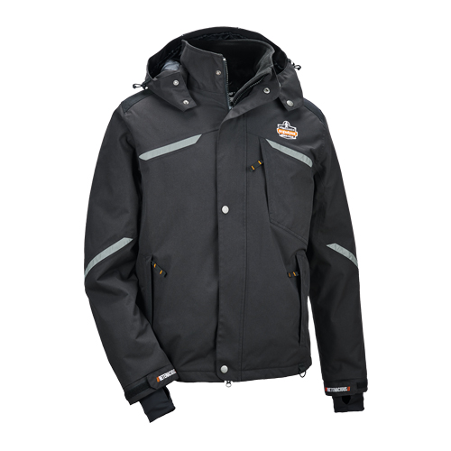 Manteau thermique N-Ferno 6466, Hommes, Petit, Noir Northern Industrial Supply Inc.