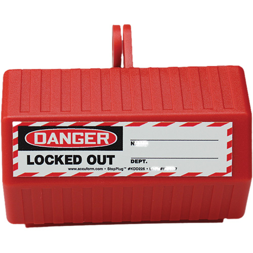 Dispositif de verrouillage Stopout StopPlug, Type Prise Northern Industrial Supply Inc.