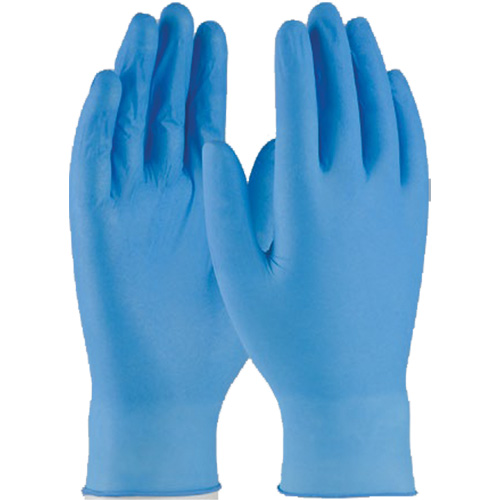 Disposable Gloves, Small, Nitrile, 4-mil, Powder-Free, Blue Northern Industrial Supply Inc.