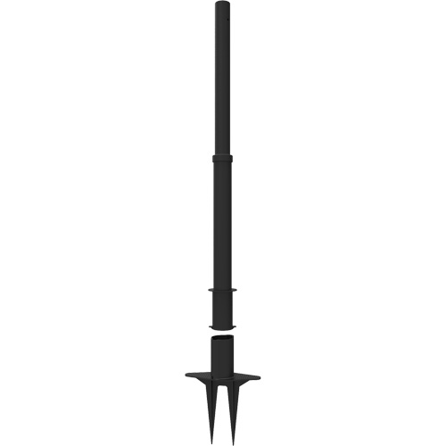 PLUS Barrier Posts, 42" High, Black Northern Industrial Supply Inc.