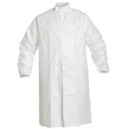 Lab Coat, Tyvek&reg; IsoClean&reg;, White, Small Northern Industrial Supply Inc.