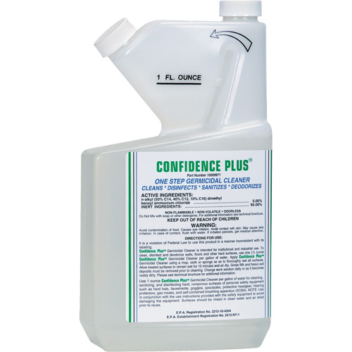 Nettoyant germicide pour respirateur Confidence Plus, Liquide Northern Industrial Supply Inc.