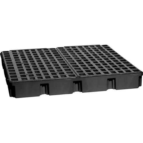 Plateforme de d&eacute;versement modulaire, Capacit&eacute; de d&eacute;versement 60,5 gal. US, 51,5'' x 51,5'' x 6,5" Northern Industrial Supply Inc.