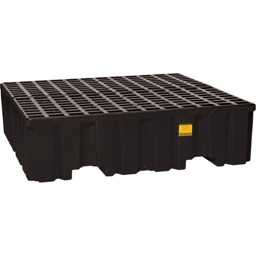 Palette de confinement des d&eacute;versements, Capacit&eacute; de d&eacute;versement 132 gal. US, 51" x 52,5" x 13,75" Northern Industrial Supply Inc.