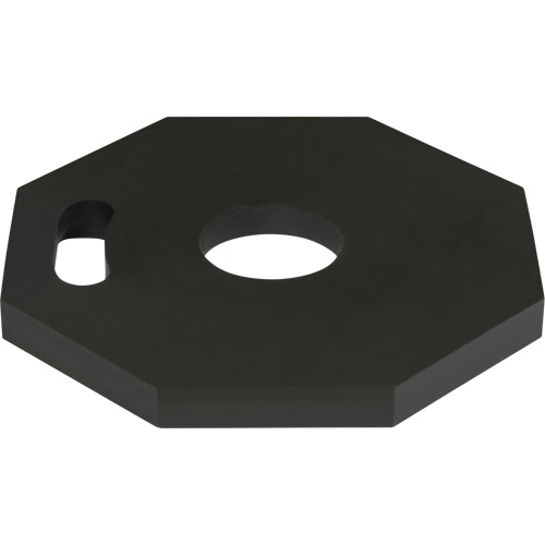 Base en caoutchouc pour poteaux d&eacute;lin&eacute;ateurs de qualit&eacute; sup&eacute;rieure, 12 lb Northern Industrial Supply Inc.