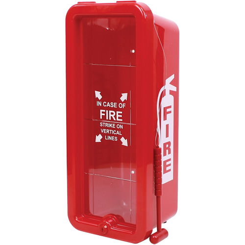 Fire Extinguisher Cabinet, 8" W x 19" H x 6.375" D Northern Industrial Supply Inc.