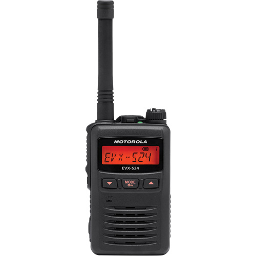 Radio portative de s&eacute;rie EVX-S24, Bande UHF, 256 canaux, Port&eacute;e 200 000 pi² Northern Industrial Supply Inc.
