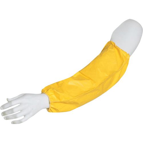 Disposable Sleeves, 18" long, Tychem&reg; 2000, Yellow Northern Industrial Supply Inc.