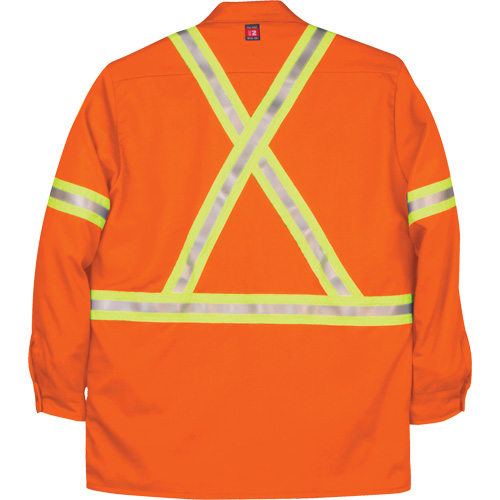 Westex UltraSoft&reg; Industrial Work Shirt, Medium (Tall), Orange Northern Industrial Supply Inc.