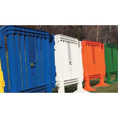 Minit Barricade, Interlocking, 49" L x 39" H, Orange Northern Industrial Supply Inc.