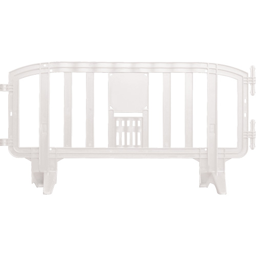 Movit Barricade, Interlocking, 78" L x 39" H, White Northern Industrial Supply Inc.