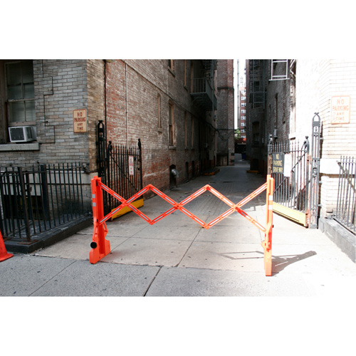 Barricade Multi-Gate, 43" h x 90" lo, Orange Northern Industrial Supply Inc.