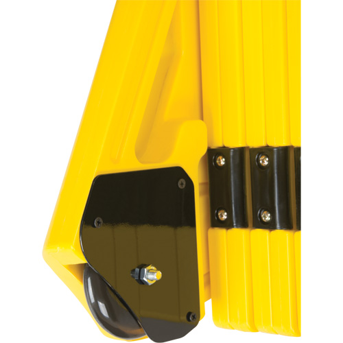 Portable Mobile Barrier, 40" H x 13' L, Yellow Northern Industrial Supply Inc.