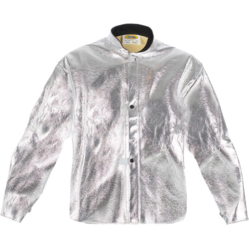 Heat Resistant Jacket, Medium, Aluminized Kevlar&reg; Northern Industrial Supply Inc.