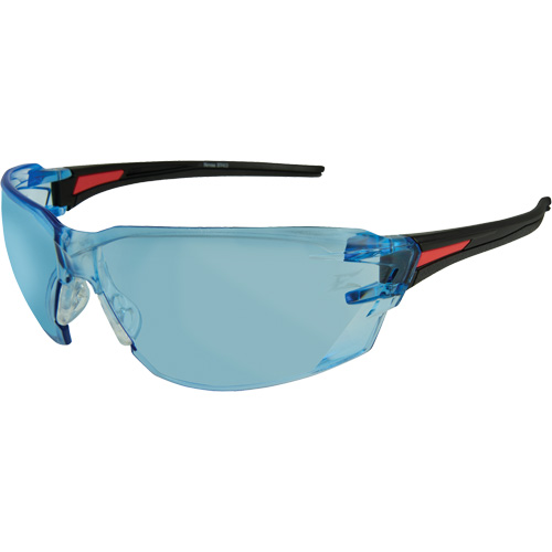 Lunettes de s&eacute;curit&eacute; Nevosa, Lentille Bleu p&acirc;le, Anti-&eacute;gratignures, R&eacute;pond ou surpasse la norme CSA Z94.3 Northern Industrial Supply Inc.
