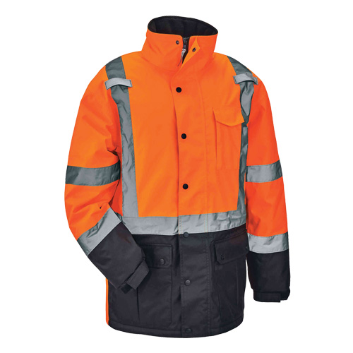 GloWear&reg; 8384 Type R Thermal Parka, High Visibility Orange, Large Northern Industrial Supply Inc.