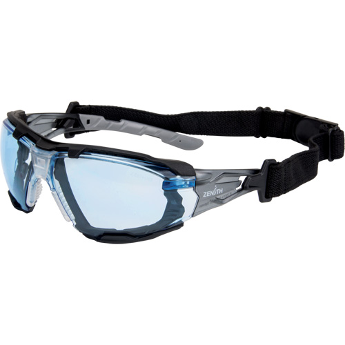 Z2900 Series Safety Glasses with Foam Gasket, Blue Lens, Anti-Scratch, ANSI Z87+/Meets/Exceeds CSA Z94.3 Northern Industrial Supply Inc.