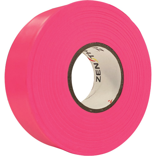Ruban de signalisation, 1,1875" la x 164' lo, Rose fluorescent Northern Industrial Supply Inc.