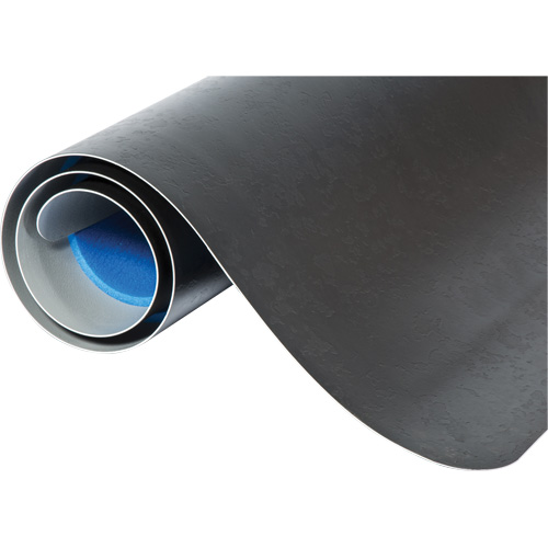 Tapis antimicrobiens WD Elegance, Lisse, 3' x 5' x 9/16", Noir, Vinyle Northern Industrial Supply Inc.