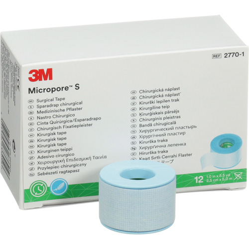 Micropore S Surgical Tape, Non-Medical, 16-1/2' L x 1" W Northern Industrial Supply Inc.