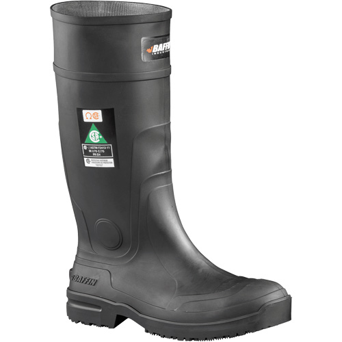 Bottes antid&eacute;rapantes, Caoutchouc, Embout Acier, Pointure 9 Northern Industrial Supply Inc.