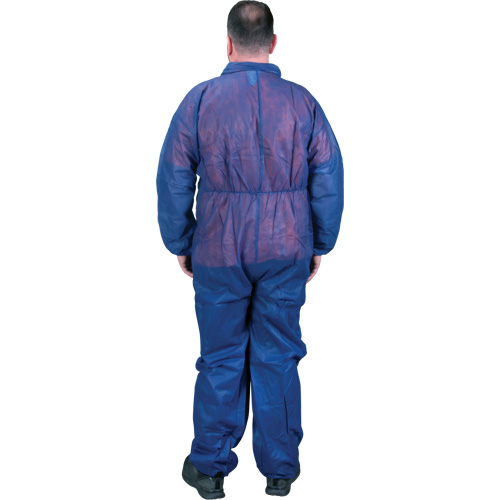 Coveralls, Medium, Blue, Polypropylene Northern Industrial Supply Inc.