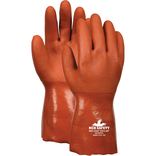 Redcoat Cut Resistant Gloves, Size 3X-Large, PVC Coated, Kevlar&reg; Shell, ASTM ANSI Level A2/EN 388 Level 3 Northern Industrial Supply Inc.