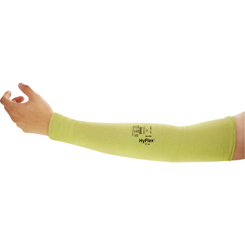 Manchon r&eacute;sistant aux coupures HyFlex Goldknit, Kevlar, 8", ASTM ANSI niveau A3/EN 388 niveau 3, Jaune Northern Industrial Supply Inc.