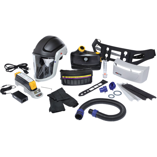 Versaflo TR Series Heavy Industry PAPR Kit, Hard Hat & Faceshield, Lithium-Ion Battery Northern Industrial Supply Inc.