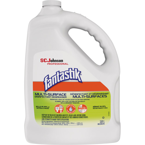 D&eacute;sinfectant et d&eacute;graissant multisurface professionnel Fantastik, 3,78 L, Cruche Northern Industrial Supply Inc.