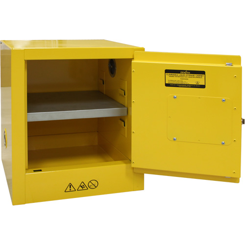 Armoire pour produits inflammables, 4 gal., 1 Porte(s), 17" La x 22" h x 18" p Northern Industrial Supply Inc.