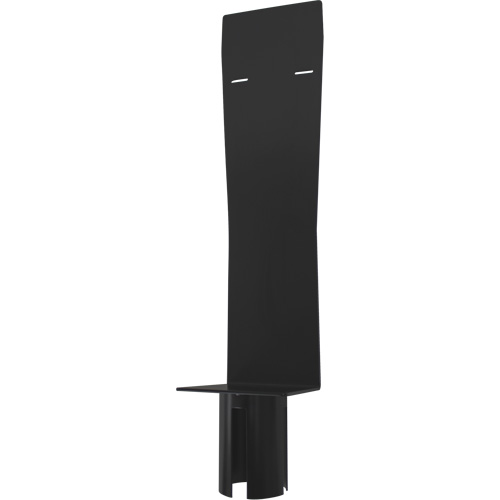 Porte-distributeur pour poteaux de barri&egrave;re pour le contr&ocirc;le des foules, Noir Northern Industrial Supply Inc.