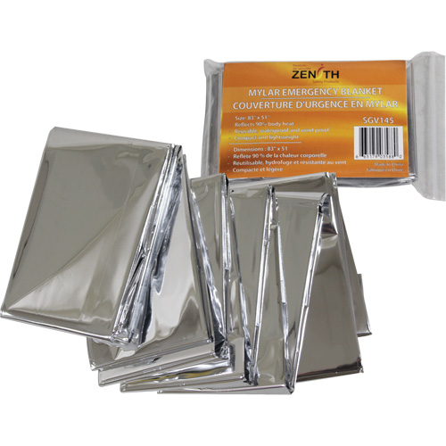 Emergency Blanket, Aluminized Polyester Northern Industrial Supply Inc.