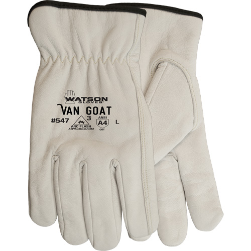 Gants de travail r&eacute;sistants aux coupures Van Goat, Grand, 36 cal/cm², Niveau 3, NFPA 70E Northern Industrial Supply Inc.