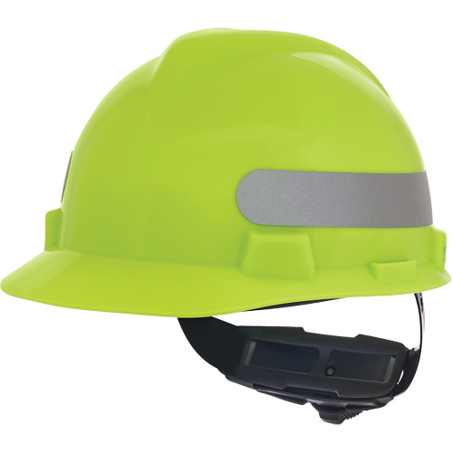 Casque de s&eacute;curit&eacute; &agrave; fentes V-Gard, R&eacute;pond aux normes CSA type 1, Suspension Rochet, Non ventil&eacute; Northern Industrial Supply Inc.