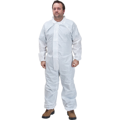 Combinaisons de premi&egrave;re qualit&eacute;, Petit, Blanc, Microporeux Northern Industrial Supply Inc.
