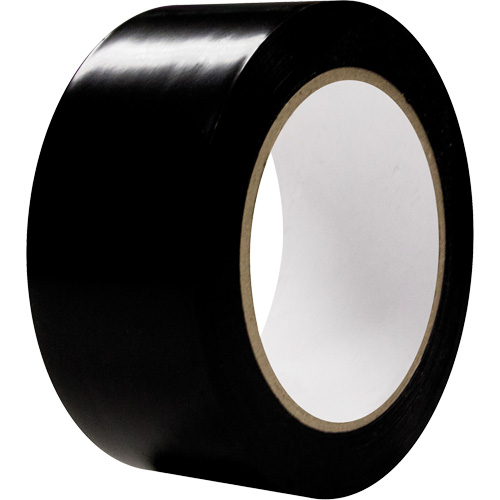 Ruban pour marquage d'all&eacute;es, 2" x 108', PVC, Noir Northern Industrial Supply Inc.
