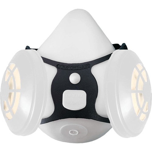 Comfort-Air&reg; 400Nx Half Mask without Exhalation Valve Kit, Elastomer/Rubber, Small/Medium Northern Industrial Supply Inc.