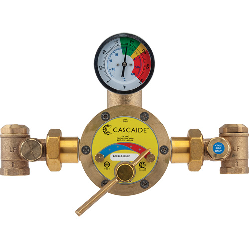 Mixing Valve for Exposed Assembly of Drench or Combination Emergency Shower, 56 GPM Northern Industrial Supply Inc.