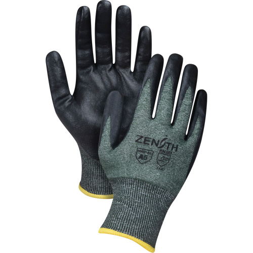 Gants l&eacute;gers et haute dext&eacute;rit&eacute; r&eacute;sistants &agrave; la coupe, Taille Petit, Calibre 18, Rev&ecirc;tement Mousse de nitrile, Enveloppe en Nylon/PEHP/Spandex, ASTM ANSI niveau A5 Northern Industrial Supply Inc.
