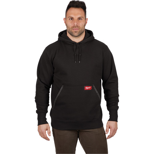 Heavy-Duty Pullover Hoodie, Men's, Small, Black Northern Industrial Supply Inc.