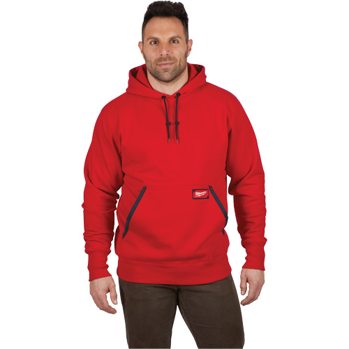 Heavy-Duty Pullover Hoodie, Men's, Small, Red Northern Industrial Supply Inc.