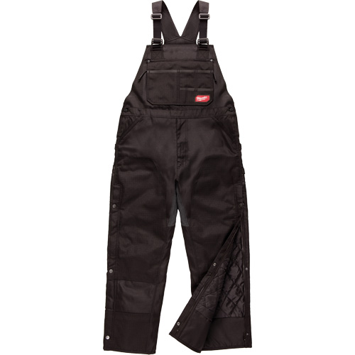 Salopette GridIron courte avec fermeture &agrave; glissi&egrave;re jusqu'&agrave; la cuisse, Hommes, 2T-Grand, Noir Northern Industrial Supply Inc.