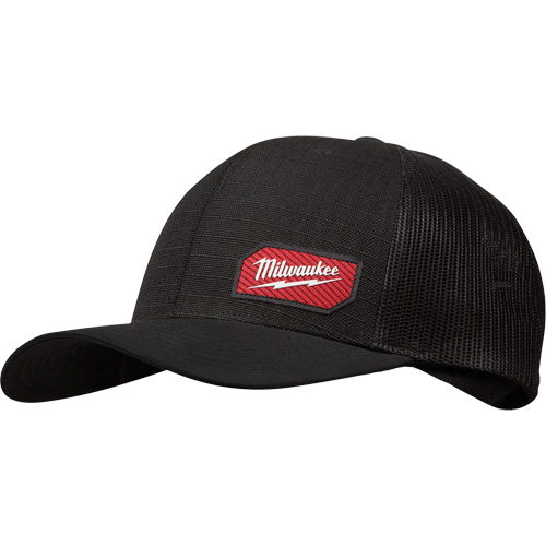Casquette &agrave; patte pressionn&eacute;e GridIron, Noir, Coton/Nylon/Polyester Northern Industrial Supply Inc.