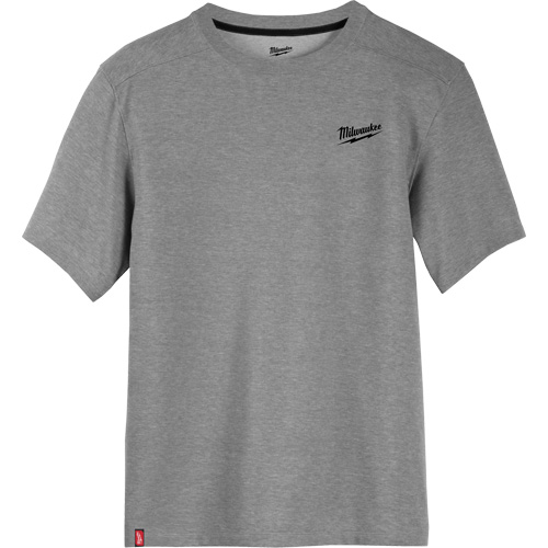 Hybrid Work Tee Shirt, Men's, Small, Grey Northern Industrial Supply Inc.