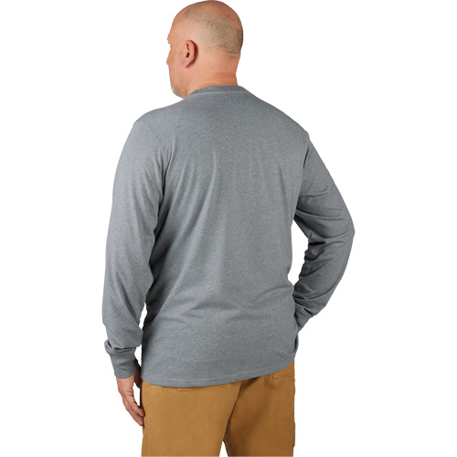 Hybrid Work Tee Shirt, Men's, Small, Grey Northern Industrial Supply Inc.